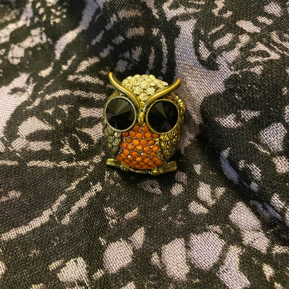 Owl stretch ring - Picture 1 of 2
